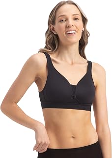 Jockey 1856 Women's Wirefree Padded Soft Touch Microfiber Elastane Stretch Full Coverage T-Shirt Bra with Longline Stylin... Price In India