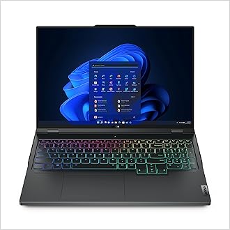 Lenovo Legion Pro 7 Gaming Laptop, 16" WQXGA Display, AMD Ryzen 9 7945HX, 32GB RAM, 1TB SSD, 2560x1600px, Windows 11, Onyx Gray