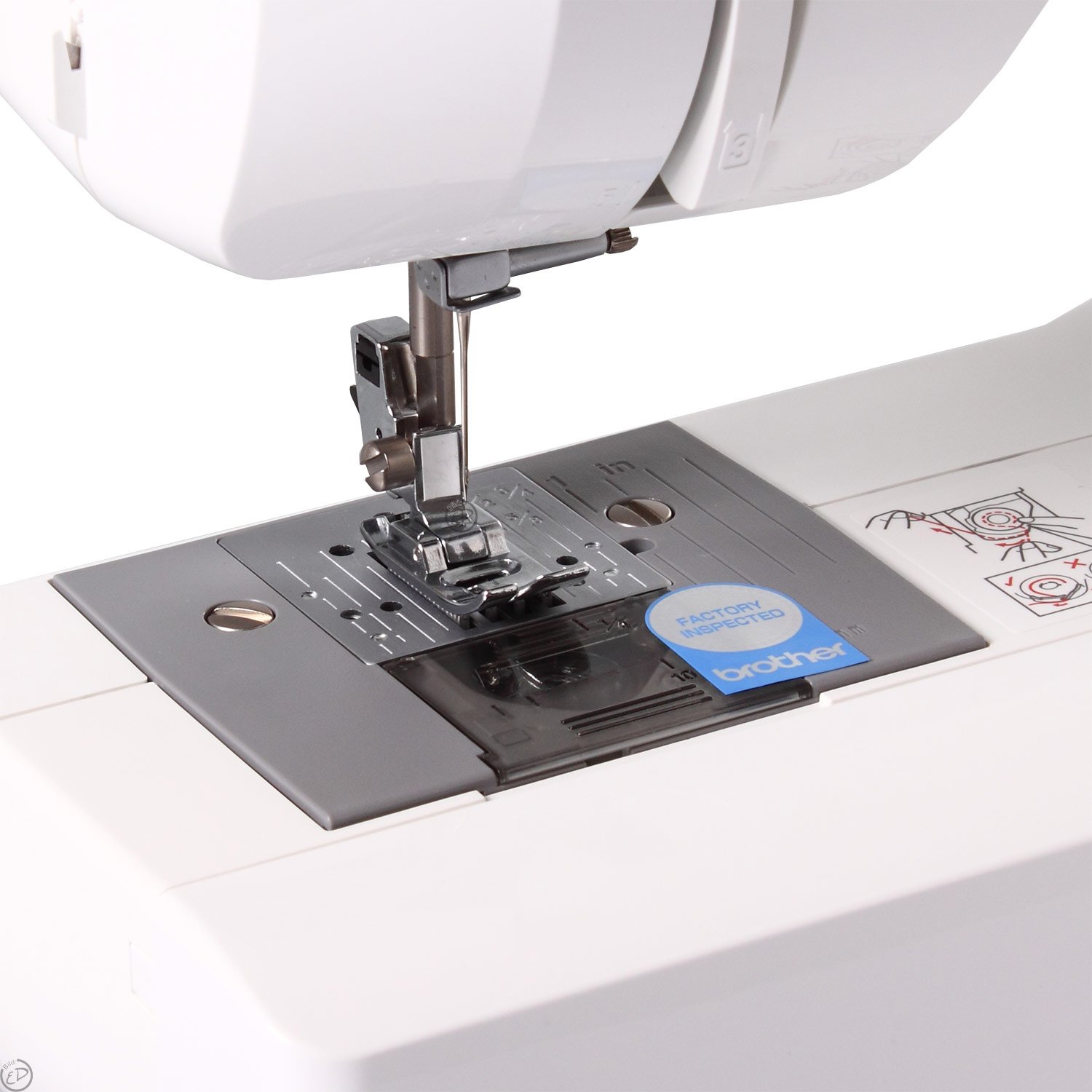 Brother XN1700 Macchina da Cucire, con portarocchetto Superiore, 17 programmi di Cucitura