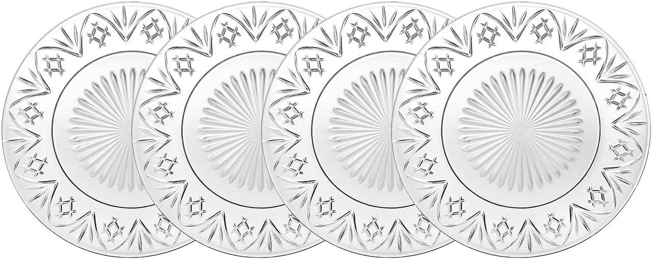 Godinger Silver Art Dublin S4 7.5Ãƒ¶ Salad Plates