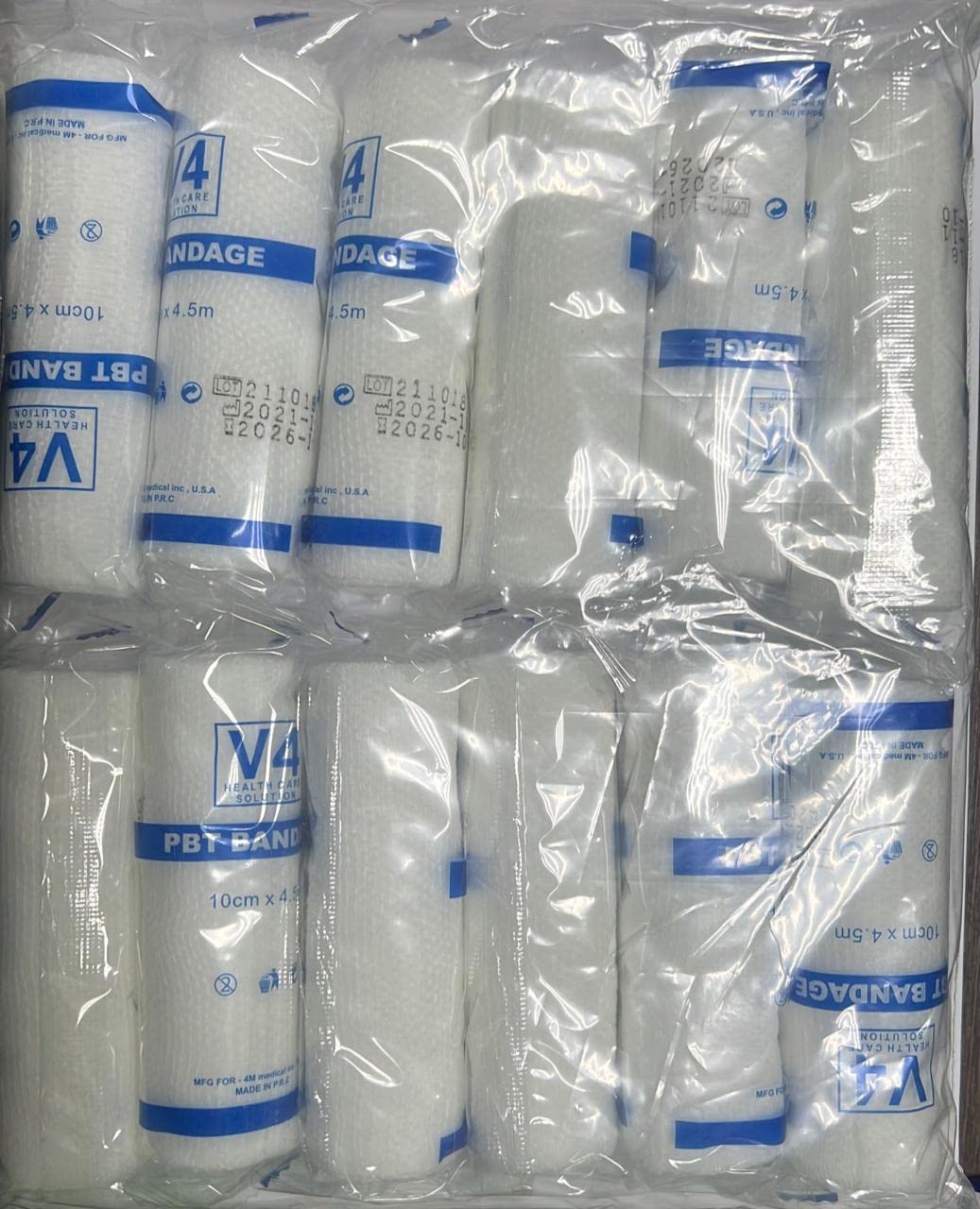 V4 CONFIRMING BANDAGE 7.5CM X 4.5MT, 12PCS/PKT
