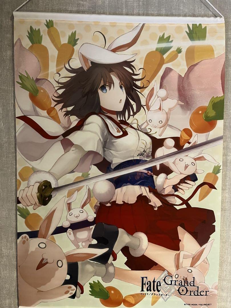 Amazon.co.jp: 首切りバニー2016(両儀式) B2タペストリー 空の境界×FGO 