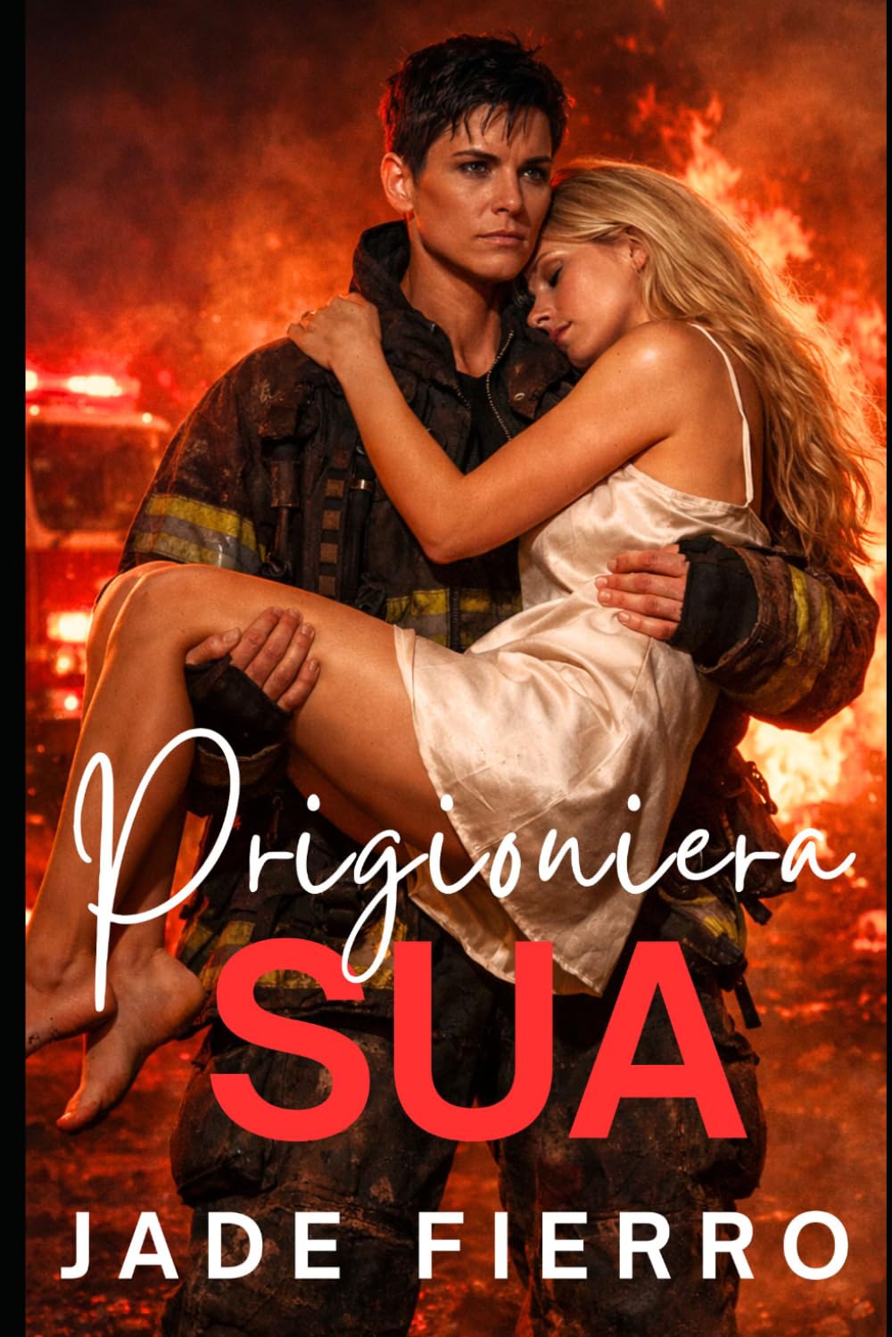 Prigioniera sua: Una romance saffica oscura tra pompiere, ossessione, potere e desiderio proibito (Pompiere di Redwater City)