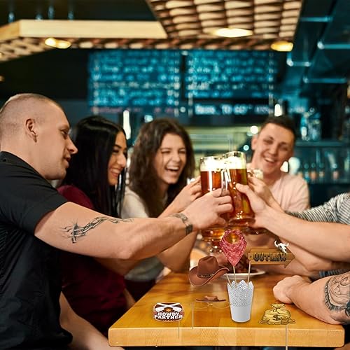 Miniatura 7 de 36 piezas de decoración de fiesta de campo, accesorios para cabina de fotos, accesorios de cabina de fotos del oeste para decoraciones de fiesta