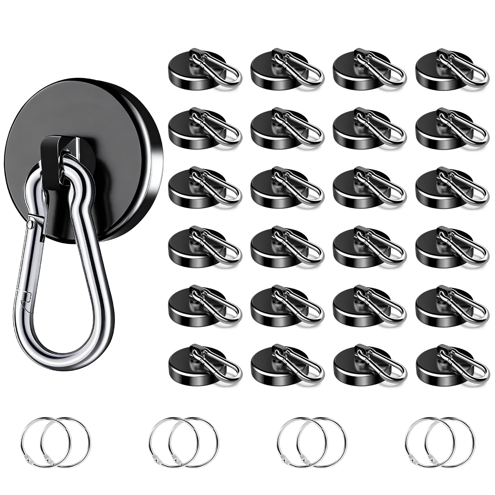 Heavy Duty Magnetic Hooks - 150Lbs Strength -13 Heavy Duty Magnetic Hooks - 150Lbs Strength -13