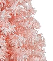 Vista 24 de CCINEE 3Ft Artificial White Tabletop Hinged Christmas Tree with Metal Stand - 130 Branch Tips Mini Christmas Tree for Xmas Party Supplies Home