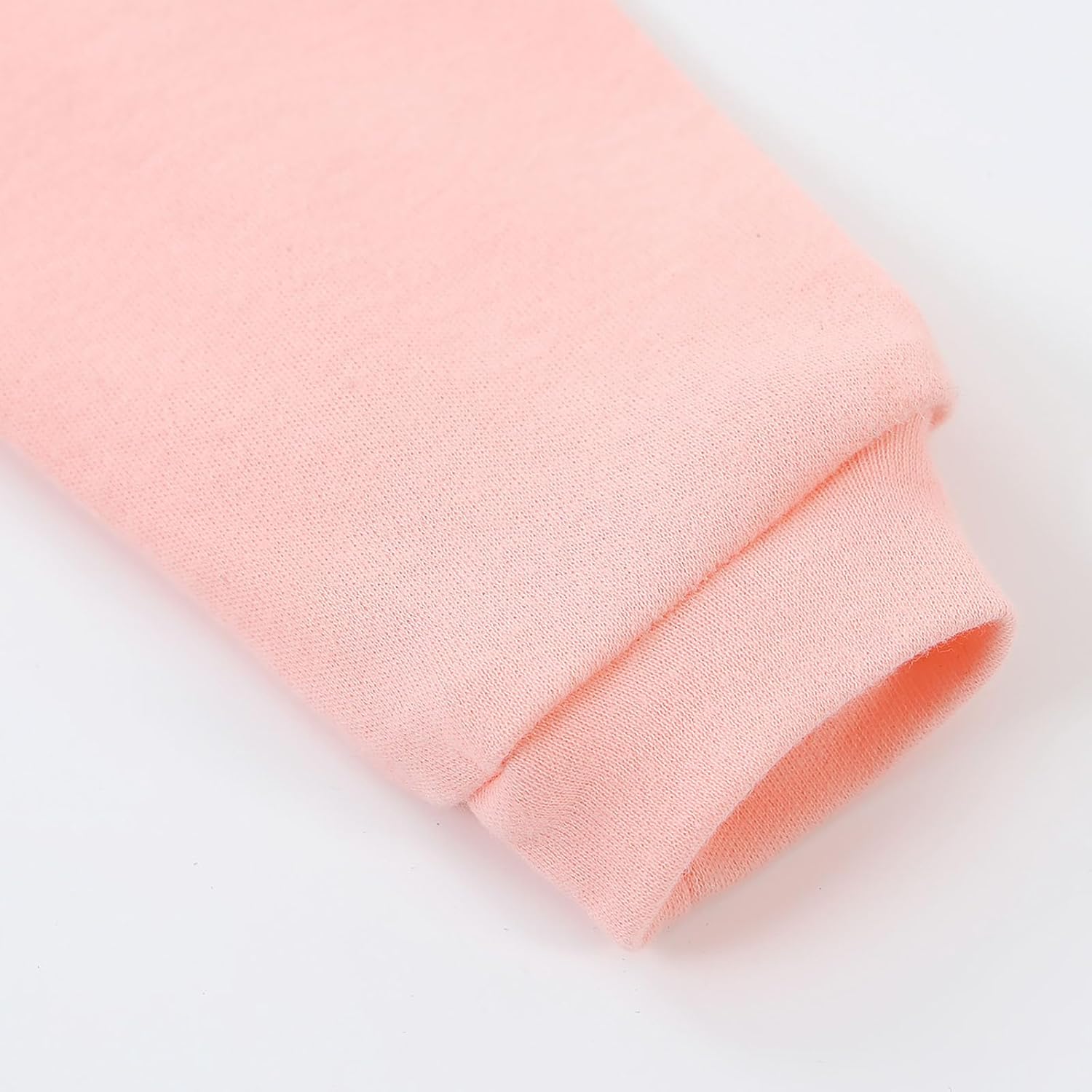 Baby Rompers 0~3 to 3-6 Months 100% Cotton Footies 3PCS Jumpsuit with Solid Hats Mittens Gloves - Image 3