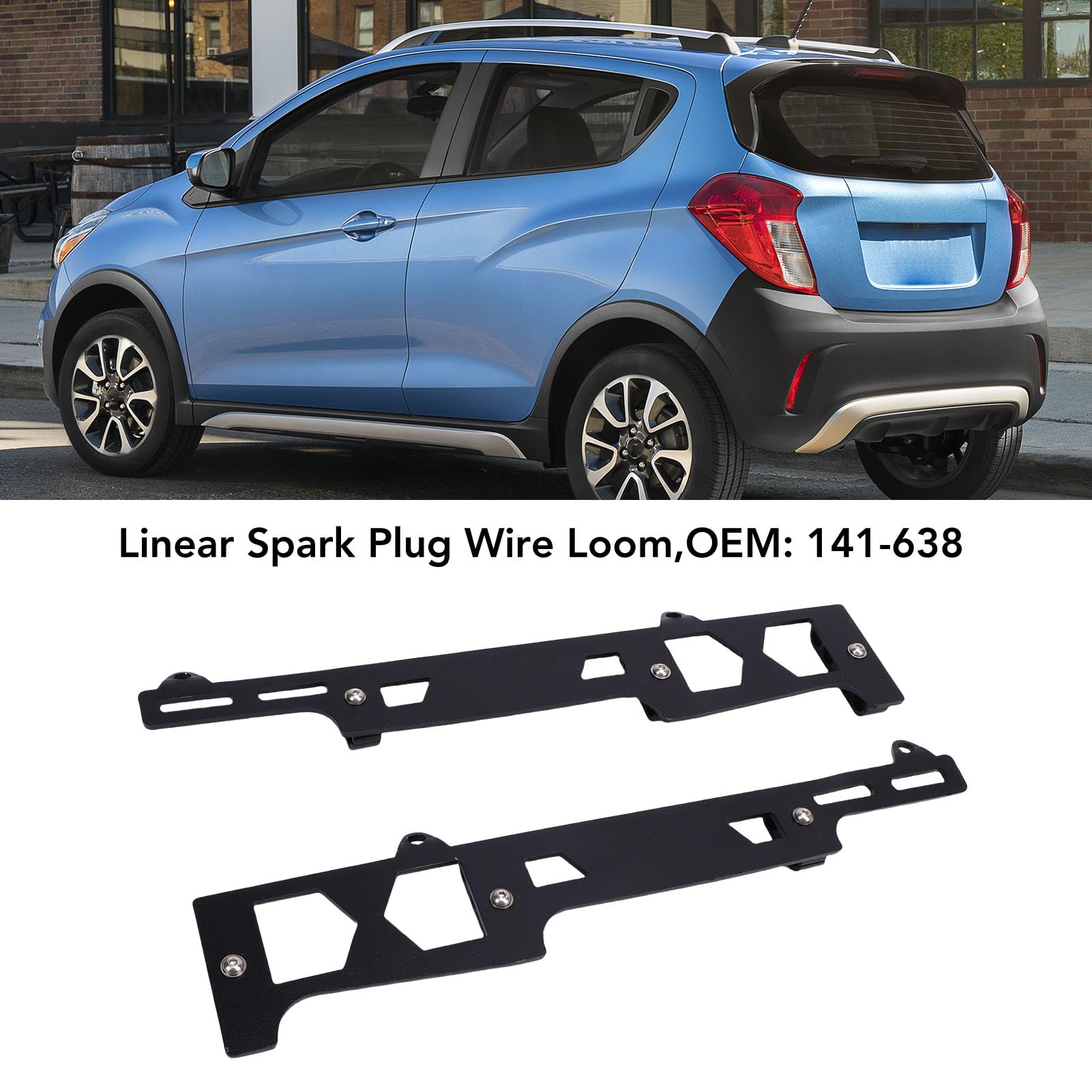 Srliya Support de Métier à Tisser de Fil de Bougie D'allumage Linéaire de qualité Supérieure 141-638, Support de Fil de Bougie D'allumage Robuste pour Lefeng RV 1,6 L, Gestion Organisée pour des