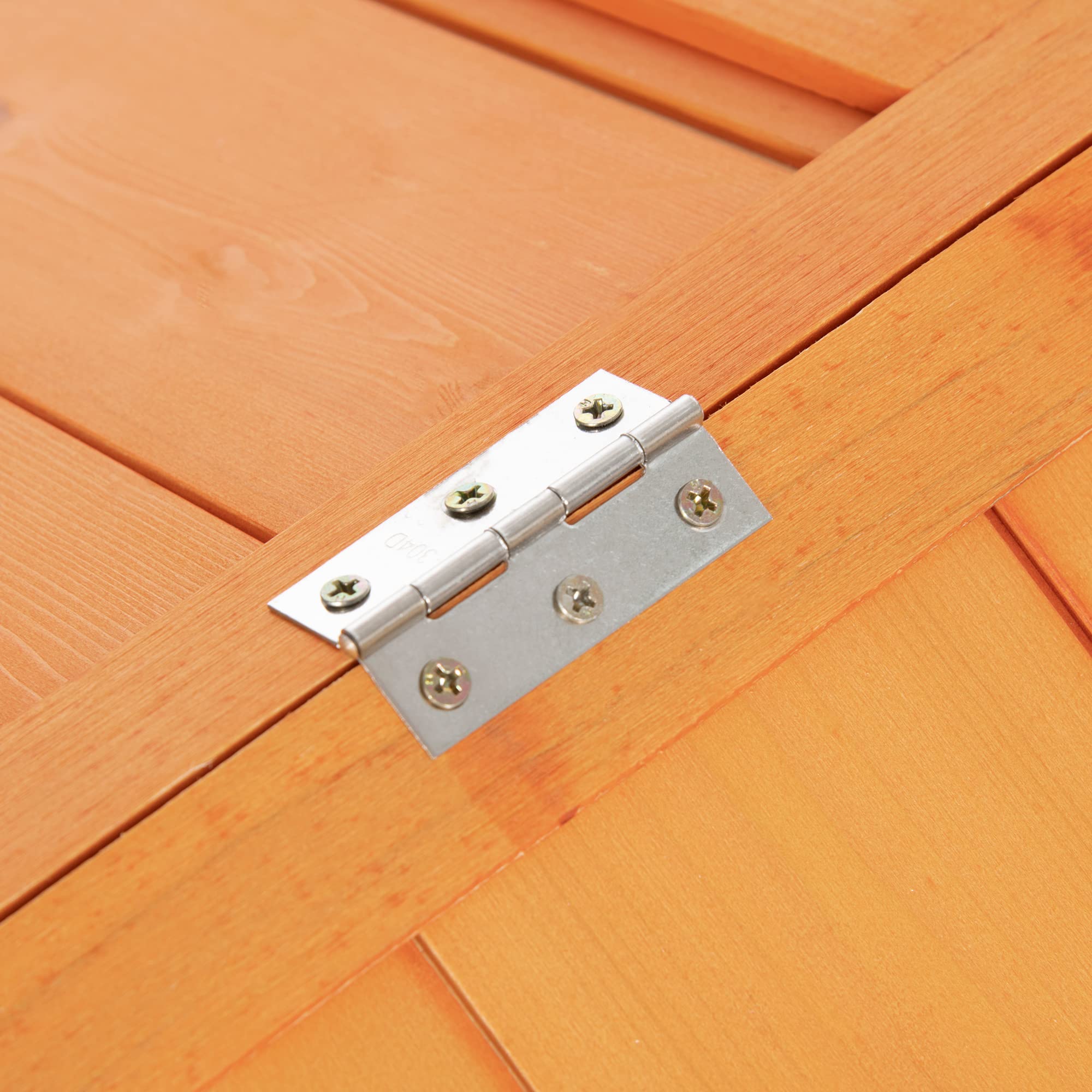 PawHut Gallinero Exterior Madera 240x112,5x76 cm Techo Abatible Corral Puertas Cerradura Nido Gallinas