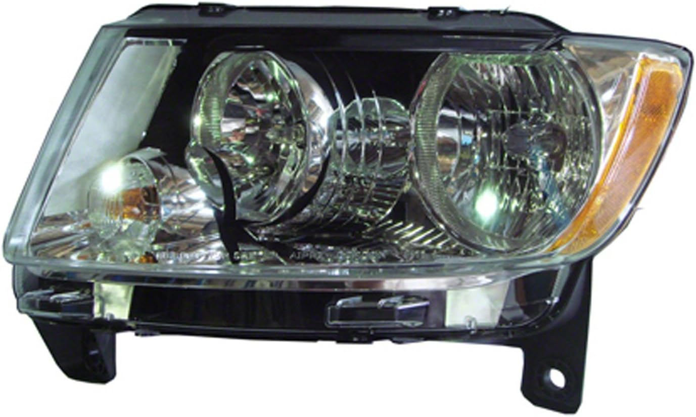 OE Replacement Headlight Assembly JEEP GRAND CHEROKEE 2011
