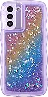 Vista 61 de ZTOFERA Funda protectora para Samsung Galaxy A14 4G/5G de 6.6", ondulada, con brillantina de estrella, poliuretano termoplástico transparente, suave