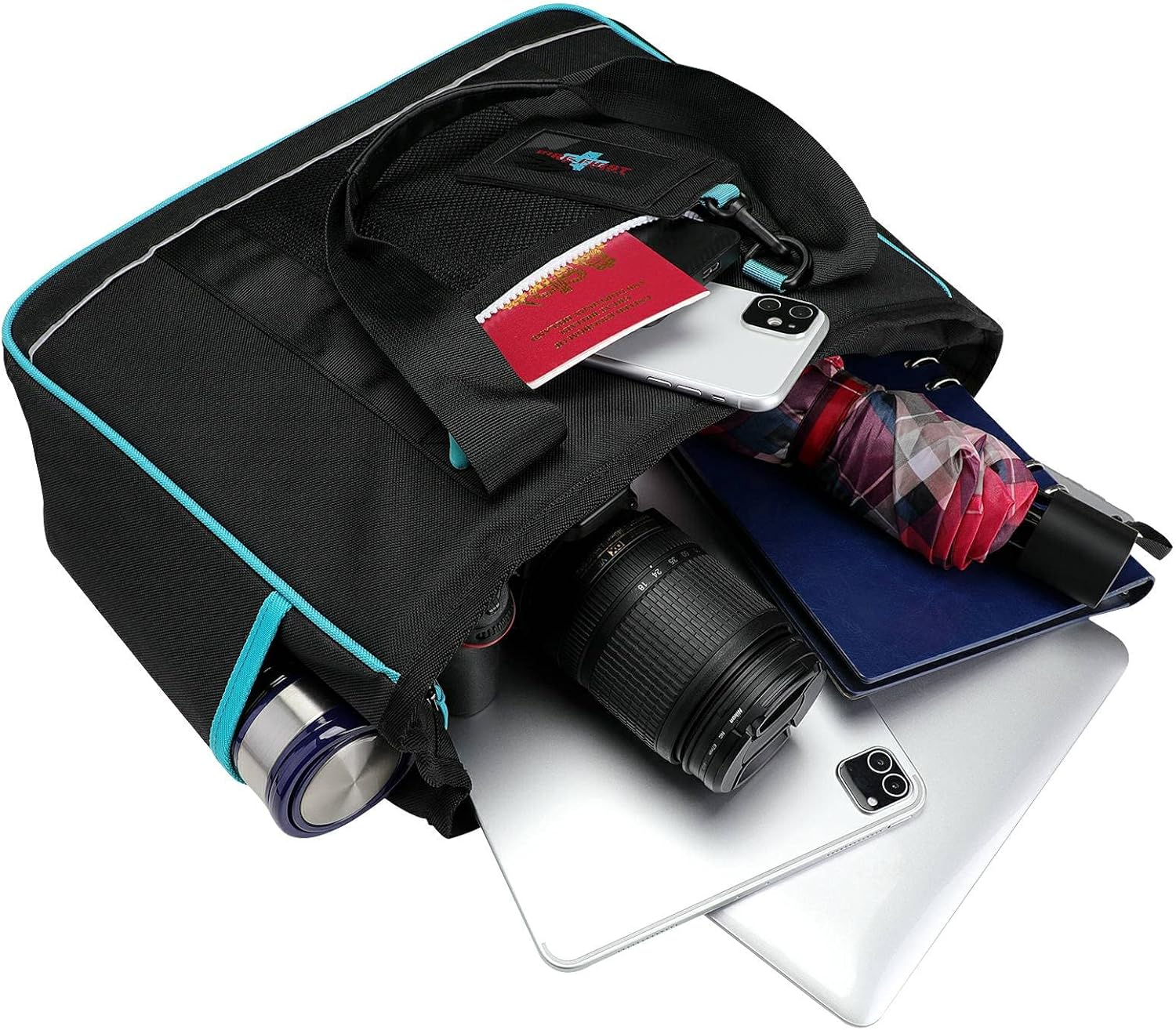 Vista 6 de FIREFIRST x Hatsune Miku - Bolsa de mano Kagamine RinLen para el hombro