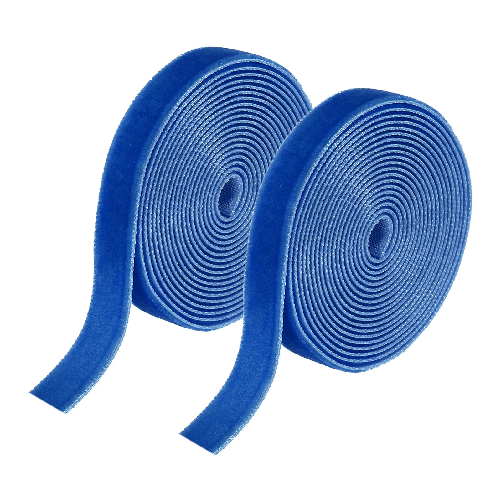 sourcing map Velvet Ribbon 1cm x 3.6m Single Face Spool Navy Blue