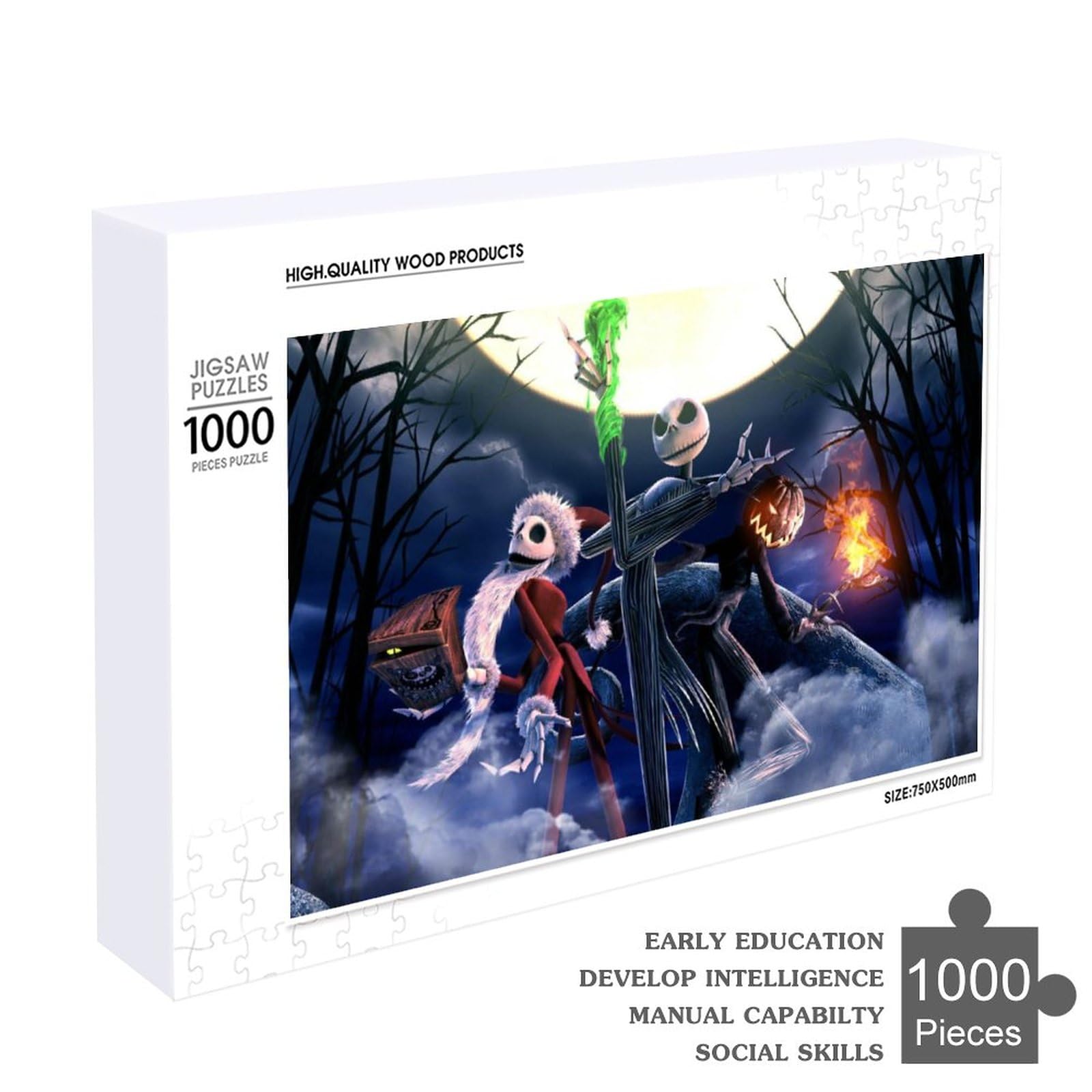 ナイトメアビフォアクリスマス 1000 ピースジグソーパズル Amazon.co.jp: ナイトメアビフォアクリスマス ディズニーパーク