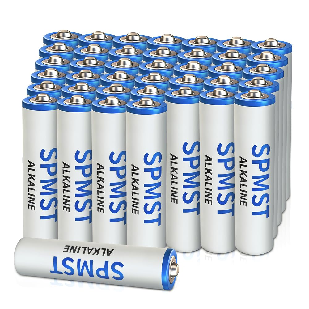 AA Alkaline Batteries 1.5V - Double AA Alkaline Batteries for Durable Daily Household Electronics (40-Pack)