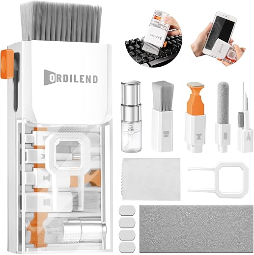 Ordilend 10 in 1 Kit Pulizia Tastiera pc Computer Laptop...