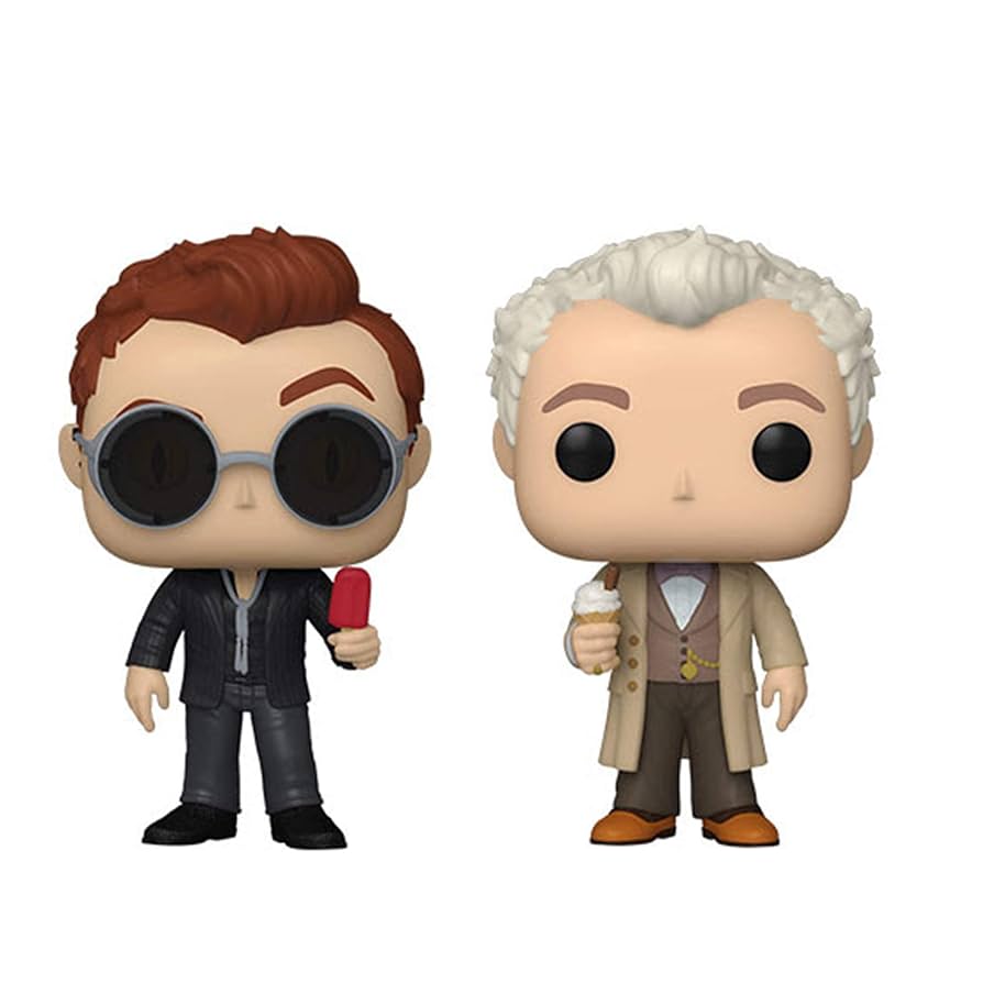 Funko Pop! TV Good Omens Chase Figures - Aziraphale w/Ice