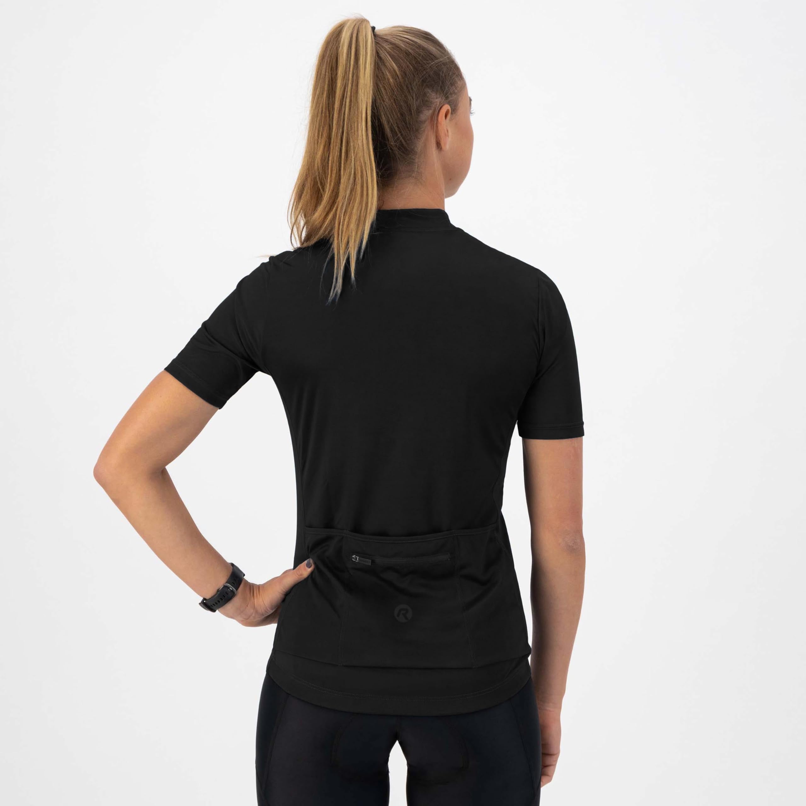 Rogelli Radtrikot Damen Kurzarm - Fahrradtrikot Damen - Rennrad-Trikot mit Reißverschluss - Core