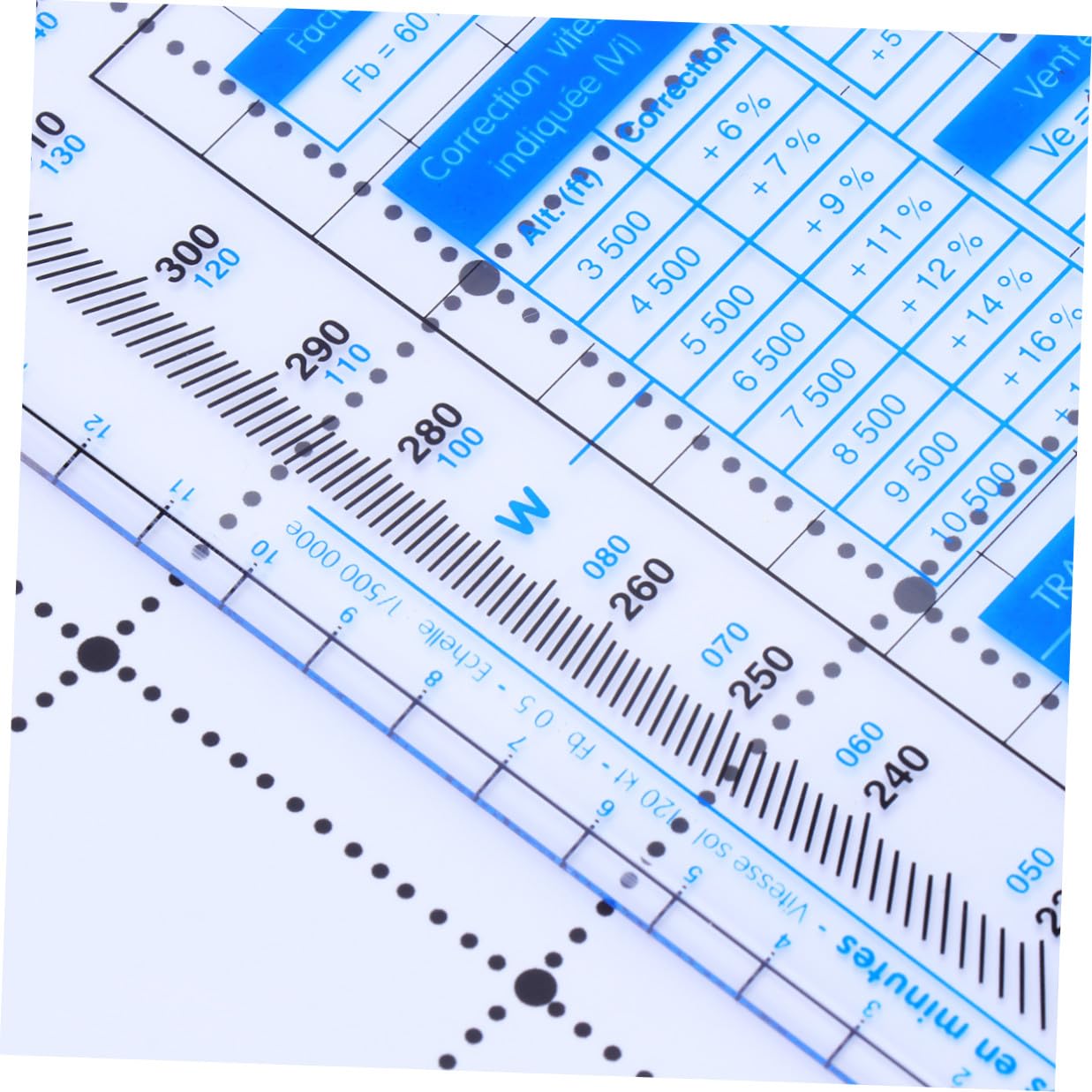 Règle Carrée Aviation Calculateur De Vol Aéronautique Échelle De Vecteur De Vol Avec Fonction Compas Outil De Mesure Pour Dessin Technique Étudiants Et Charpentiers