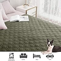 Vista 266 de Ameritex - Manta impermeable para cama de perro, manta reversible para muebles, cama, sofá
