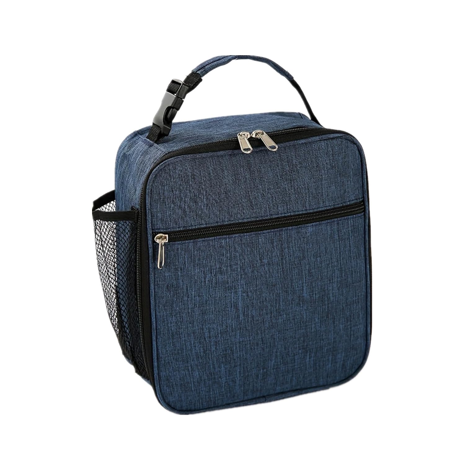 AlleisureInsulated Lunch Bag, 6.5L Compact Cooler Bag for Men, Women, Kids, Office, School, Travel, and Picnic, Premium Lunch Bag (Navy Blue)