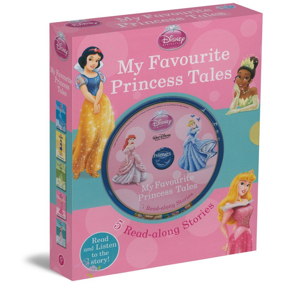 Buy Disney My Favourite Princess Tales (5 Titles + CD) Book Online
