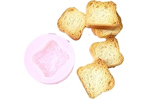 Mold for Wax Soap Candle Bread Toast Miniature Cookie Pastry