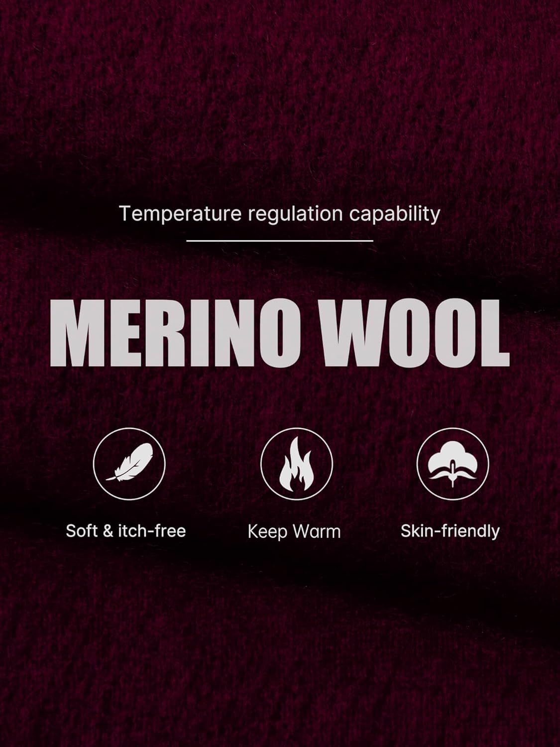 Chanyarn Men's 100% Merino Wool Sweater 2025 Fall Winter First-Line Ready to Wear High Neck Long Sleeve Seamless Knit Sweater - Image 4