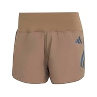 adidas Donna Adi365 Running Formotion Iconic Shorts, Khaki Six/Black