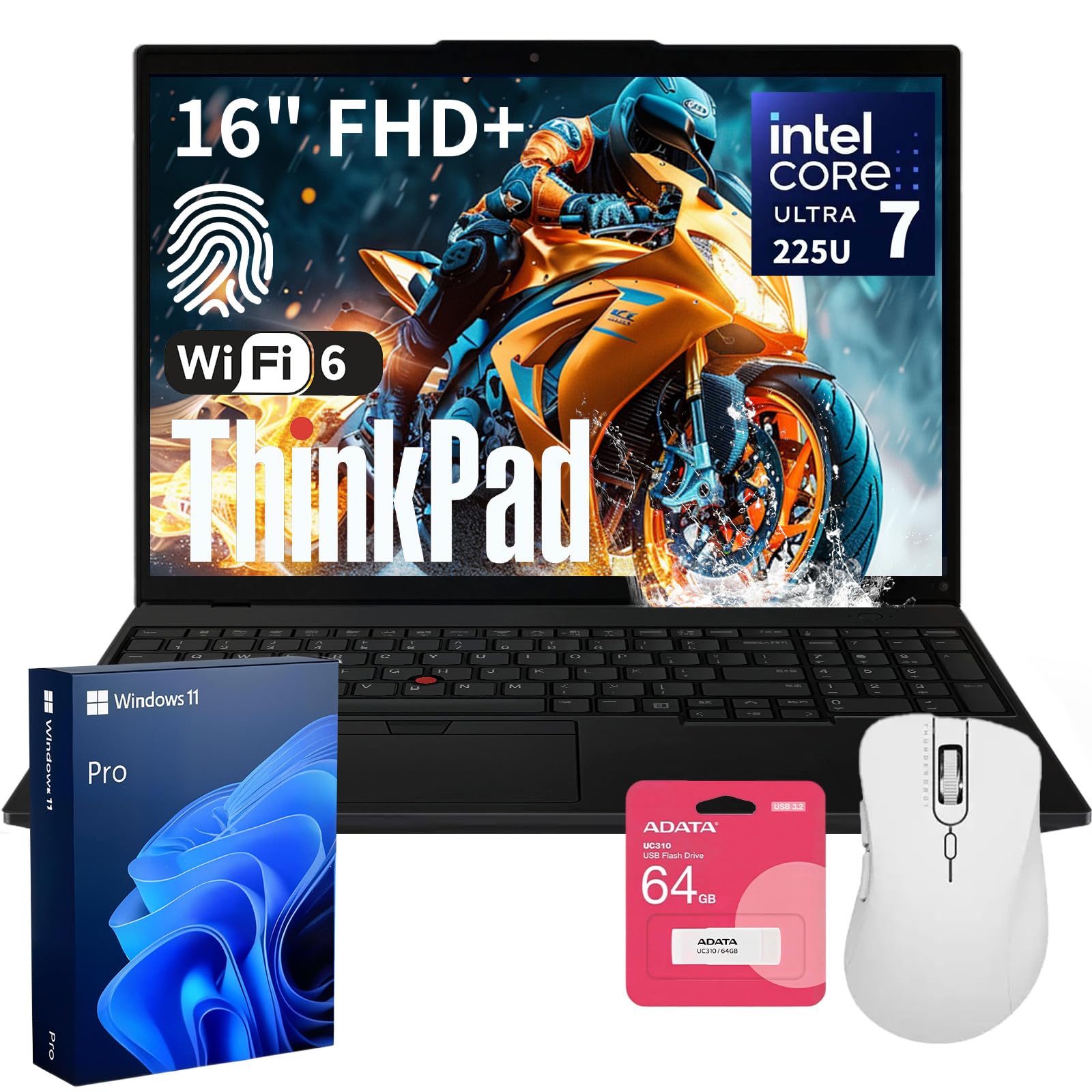 Amazon.com: Lenovo ThinkPad L16 Premium Business Laptop, 16