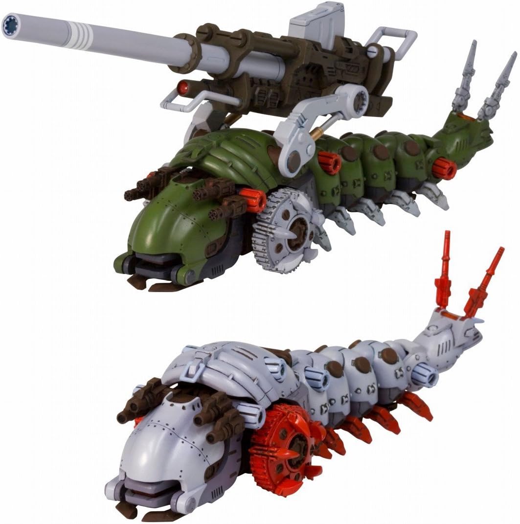 Zoids Japanese Kotobukiya HMM Highend Master Model Kit 008 Molga & Cannonry Molga 2-Pack