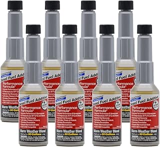 Warm Weather Blend by Stanadyne - 8 Pack (8oz Bottles) of Performance Formula Diesel Additive | Stanadyne # 43568