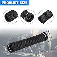 Vista 6 de Cable de bujía de protección contra el calor de la manga de 2500 ° de la bujía protector de arranque Botas Wrap para SBC BBC 350 454 8 piezas tapas