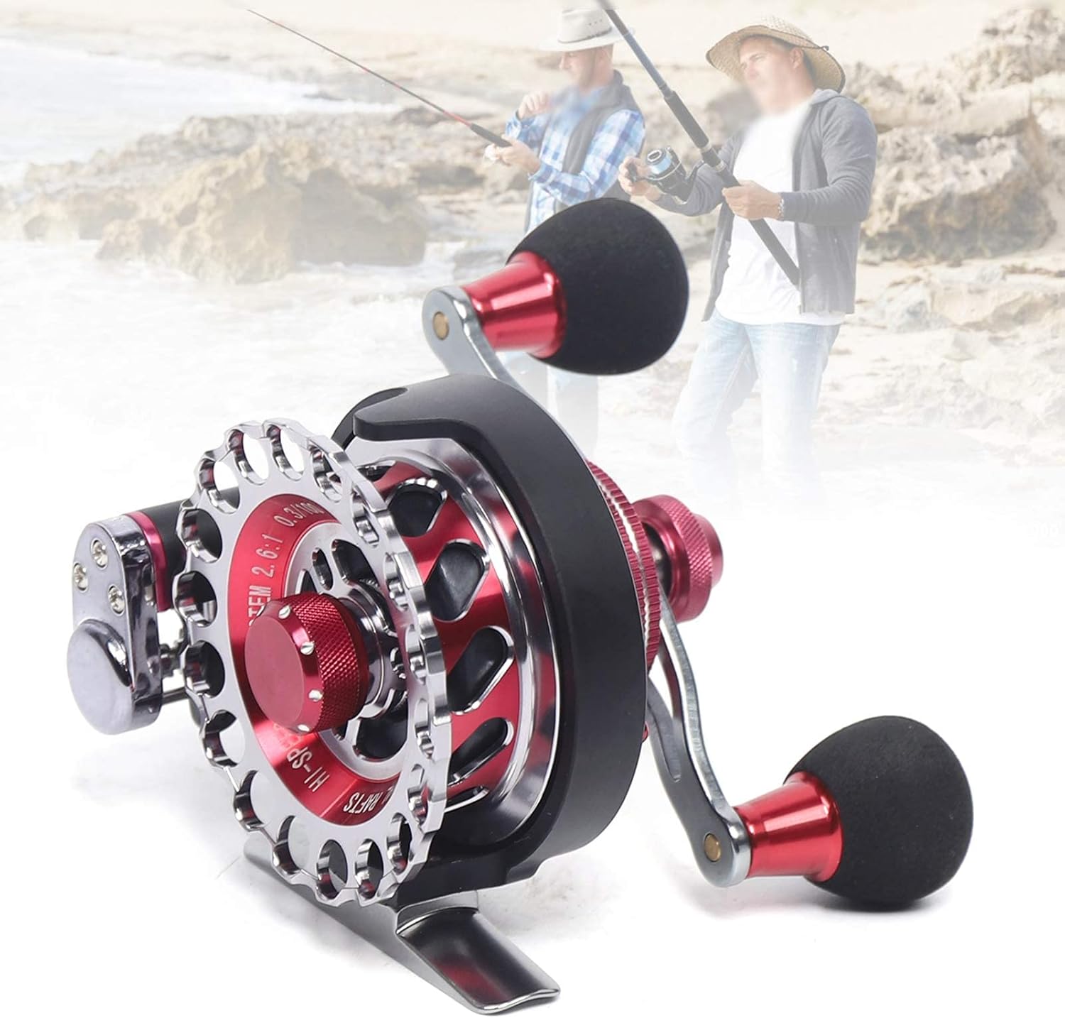 Ice Fishing Reel in Clamshell Pack,Inline Ice Fishing Reel