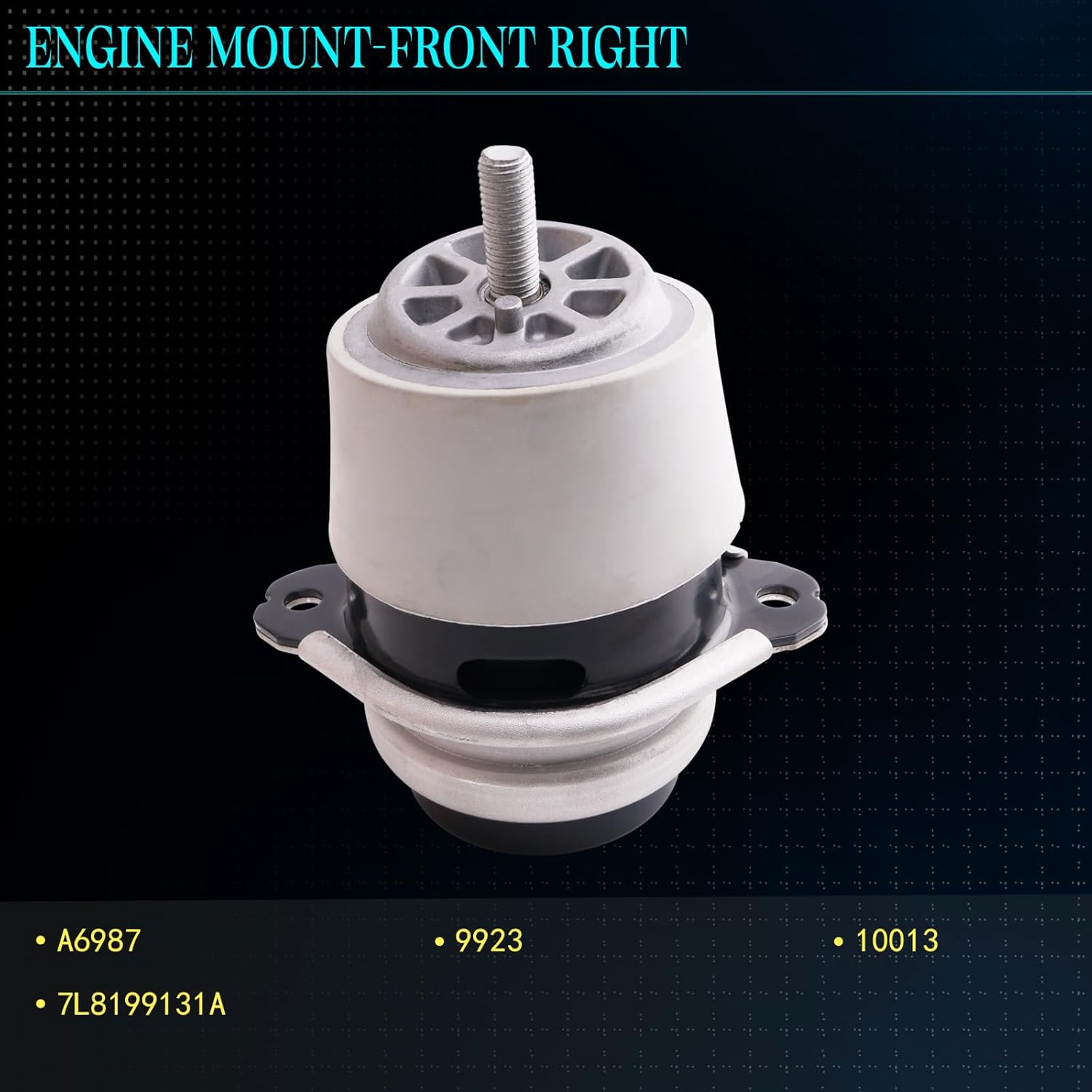 SHERXINBO Engine Motor Mount for Audi Q7 2007-2016, Porsche Cayenne 2008-2014, VW Touareg 2004-2018,Replace for A6987 A4936