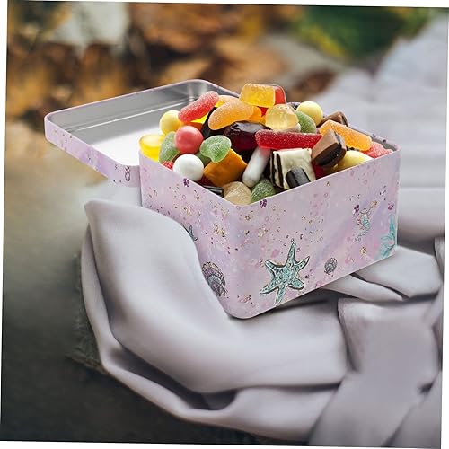 Miniatura 4 de DOITOOL Caja de latas de galletas Caja de dulces Joyería Hierro Café Polvo Viaje Decoración de Boda