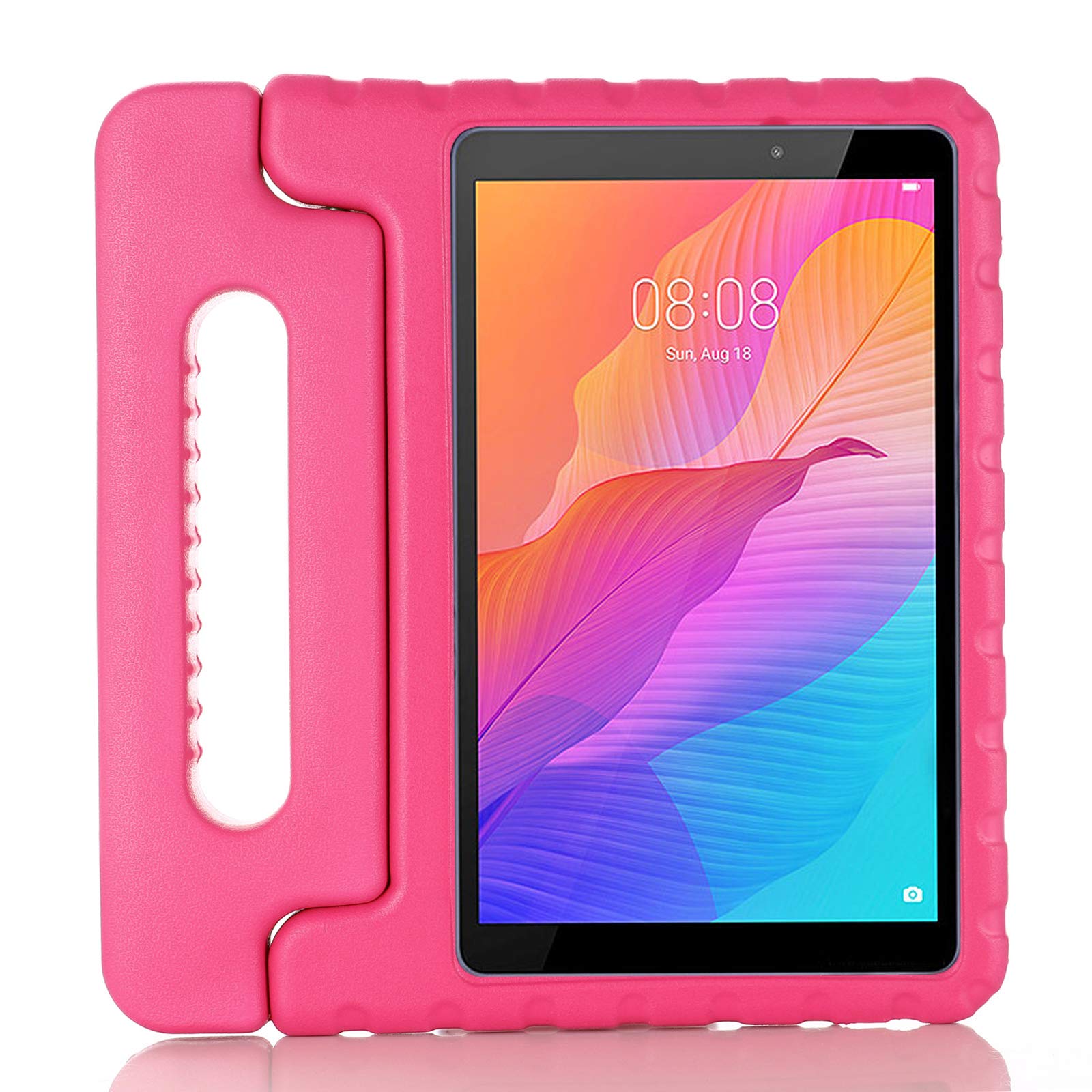 Custodia Antiurto Per Bambini Per Huawei MediaPad T3 10 – Cover In EVA E PC Con Maniglia E Supporto, Nero