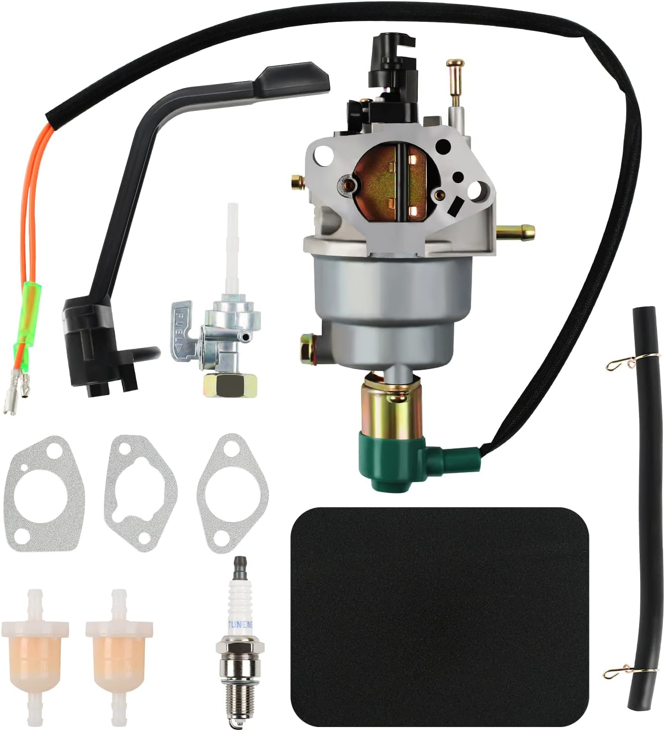 Takuoo Carburetor Fuel ShutOff Valve Air Filter compatible