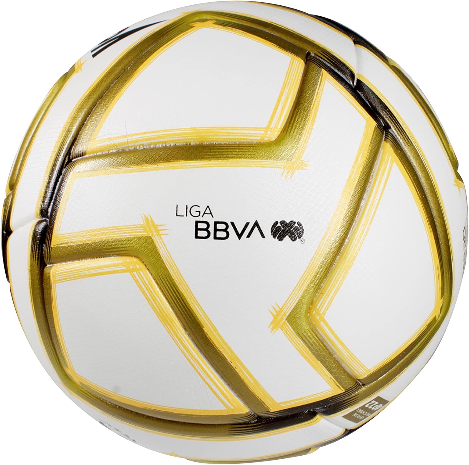 Voit Soccer Ball No. 5, Liga MX Opening FIFA Pro Quality: Designed for use in Professional, White and Gold