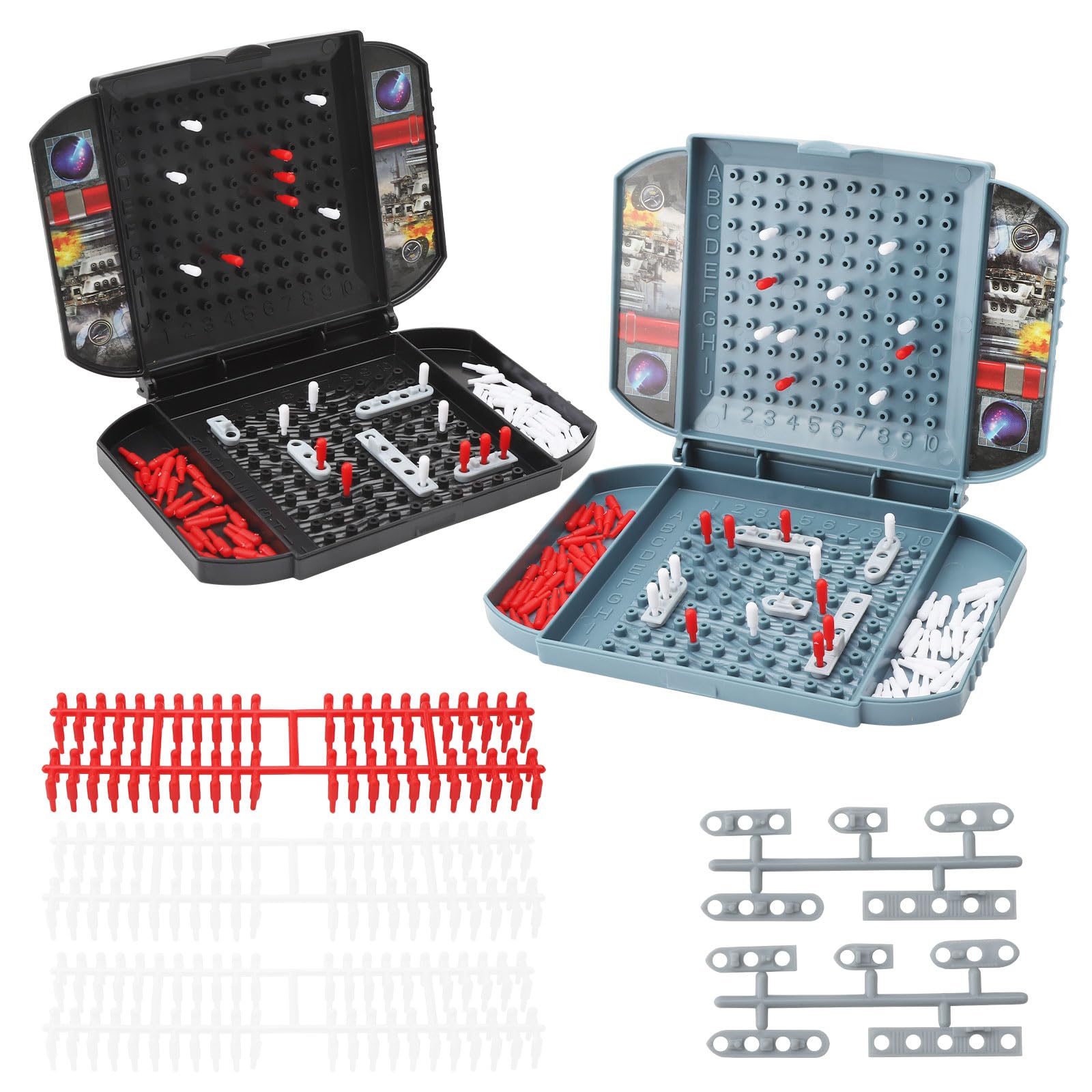 Jeu De Société Vintage RADAR Par MULDER - Bataille Navale Avec Porte-avions - Complet