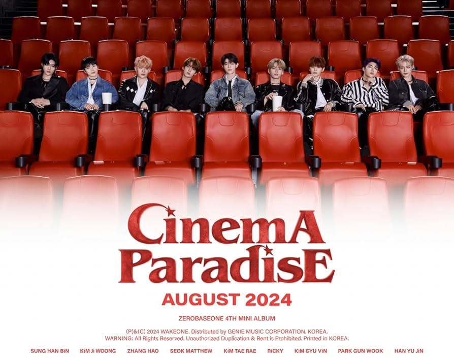 ★do★ZEROBASEONE Cinema Paradise まとめ買い ZB1 (ZEROBASEONE) - 4rd Mini Album CINEMA PARADISE
