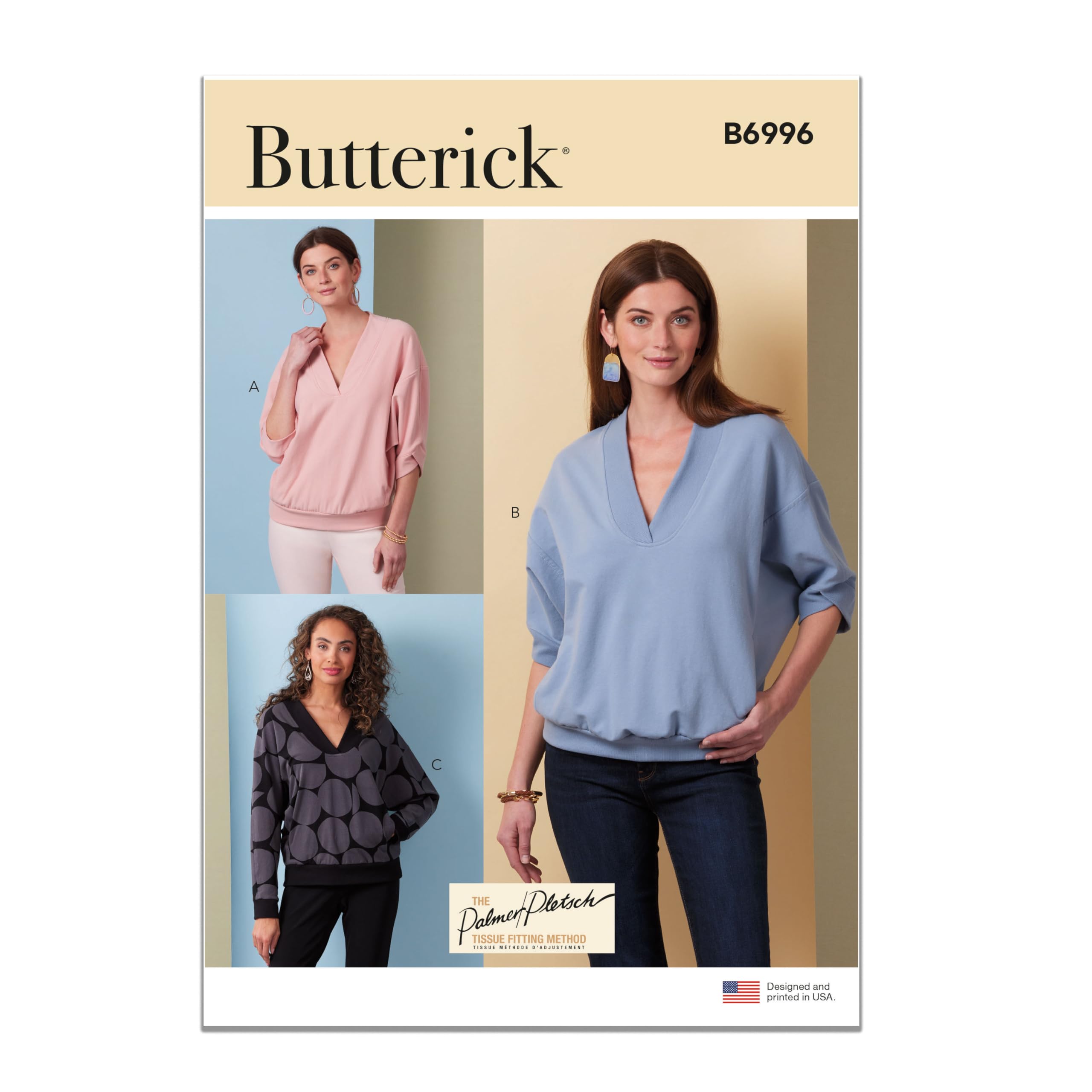 Minerva Sewing Pattern 6996 Butterick Butterick-6996-Y5