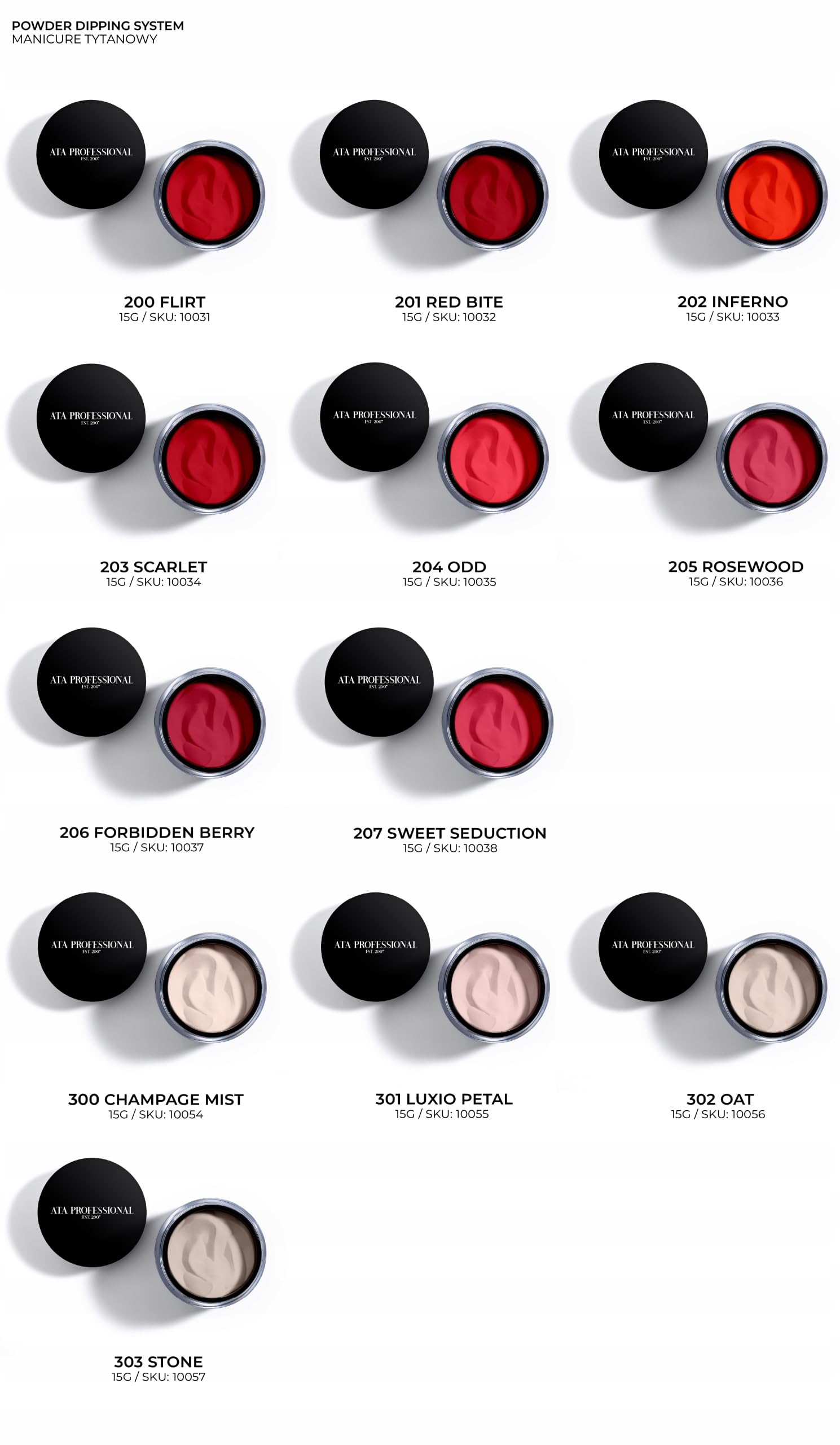 ATA PROFESSIONAL Zestaw Startowy do Manicure Tytanowego THE FOUNDATION SET