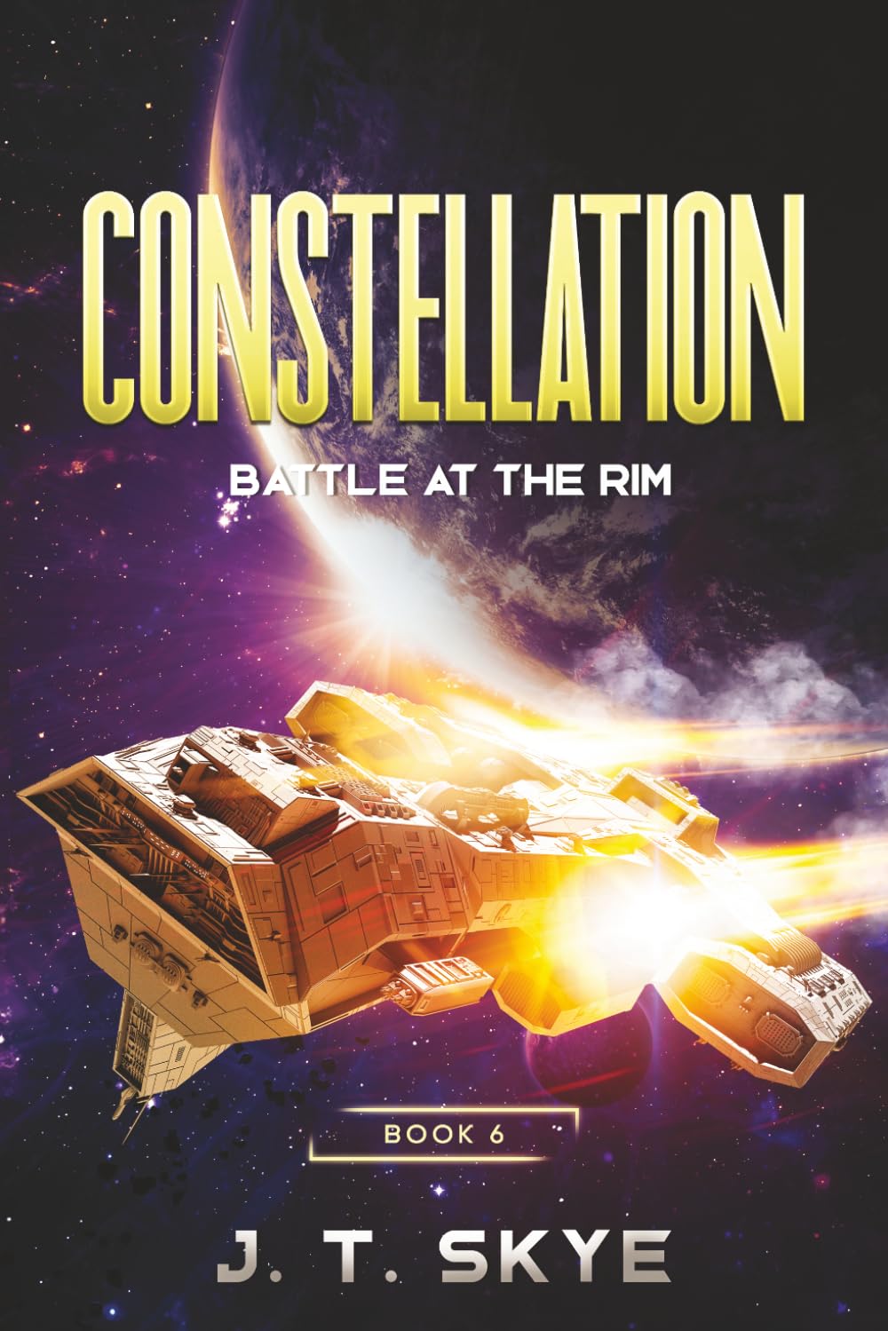 Constellation: Battle at the Rim - Sci Fi Military Space Opera & Alien Conquest (Trigellian Universe - Warrior Series)