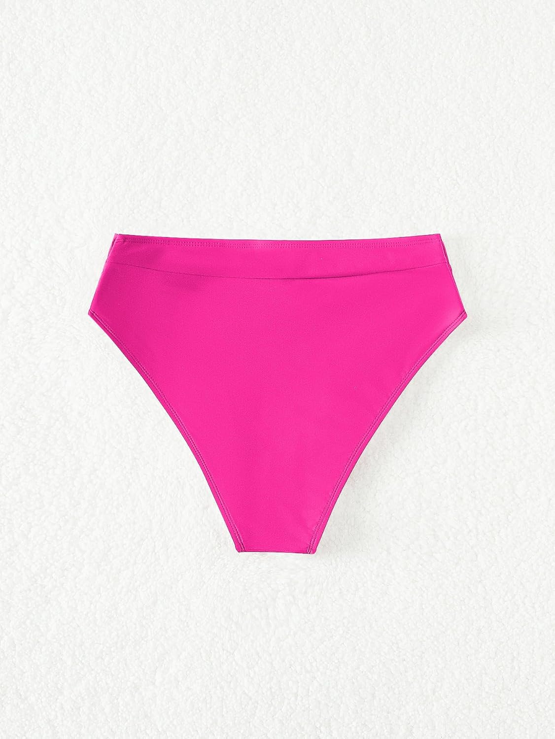 Fanuerg Women's Bikini Bottom Cross V Cut Front Swimsuit Full Coverage Bathing Suit Bottoms - Image 5