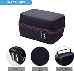 LTGEM EVA Cas dur pour Omron Evolv Bluetooth sans fil moniteur de pression artérielle bras supérieur - Sac de rangement de protection de voyage