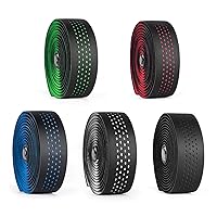 Vista 5 de Cintas de manillar de bicicleta de carretera hechas de EVA + PU, cinta profesional para barra de bicicleta de carretera, envolturas de mango