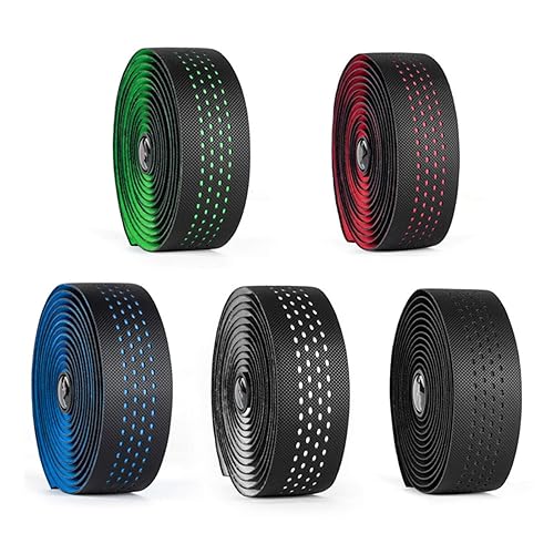 Miniatura 5 de Cintas de manillar de bicicleta de carretera hechas de EVA + PU, cinta profesional para barra de bicicleta de carretera, envolturas de mango de