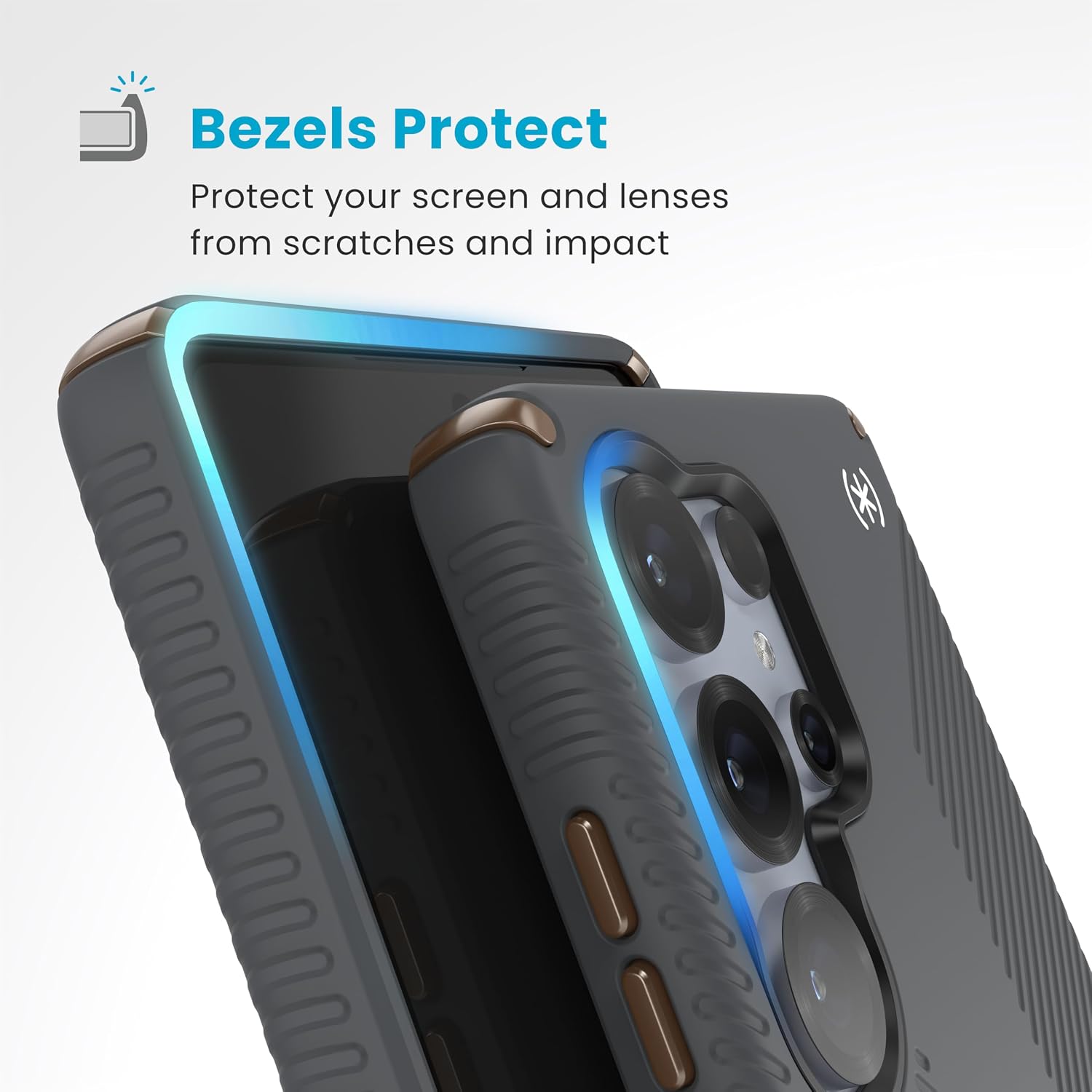 Speck Samsung Galaxy S25 Ultra Case - Magnet Case, 13-Foot Drop Protection, No-Slip Grips - Samsung S25 Ultra Case Magsafe - Raised Bezel and Enhanced Buttons - Presidio 2 Grip(Pack of 1)
