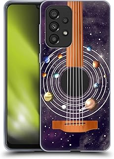 Head Case Designs Guitar Space Music Soft Gel Case Compatible with Galaxy A33 5G (2022)